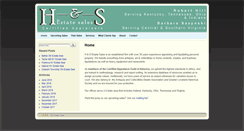 Desktop Screenshot of hsestatesales.com